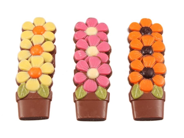Chocolade bloemen